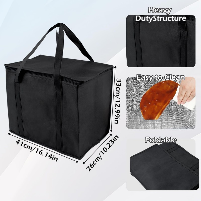 IGXX 35L Foldable Insulated Cooler Bag for Picnic, Camping, BBQ,