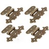 KOTARBAU® Set of 4 Decorative Hinges for Cupboard Asymmetrical Retro