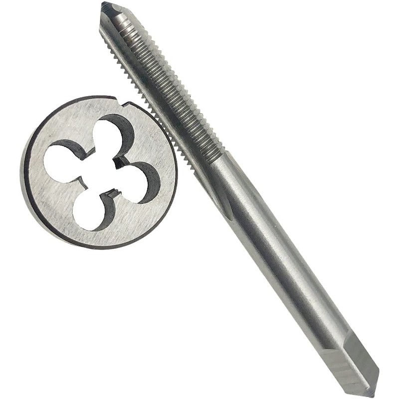 1/4"-32 UNEF Thread Tap & Die Set RH HSS 1/4-40