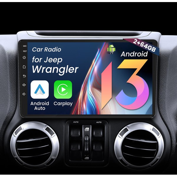 Car Radio Stereo for Jeep Wrangler JK Compass Grand Cherokee