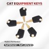 AFEISOL AFEISOL 5P8500 Cat Keys Compatible with Caterpillar Heavy Equipment