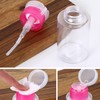 KVBUCC 4 Pieces 100ML/150ML Squeeze Bottles, Transparent Press Dispensing Bottles