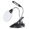 Wedo Desk Magnifier with LED - Black