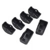 Trichtu Mount 6x Hand Control Black Switch Cap Kit For