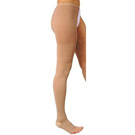 Variform 1408 Medical Elastic Single Leg Compression Stockings Class 1 CCL1 Graduated Compression 18-21 mmHg for Right Leg, beige
