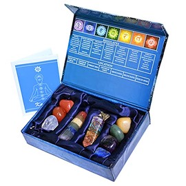 KACHVI-Kristall | Heilung und Edelsteine ??| Heilkristalle-Set | Reiki-Kristalle | Chakra-Kristalle Set | Heilungs-Geschenkset| Heilkristalle und Steine ??Reiki-Kristalle zur Heilung | Set VON 10