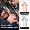 Joyfolk 24 Pack Rubber Clarinet Thumb Rest Cushion Protector Fit