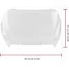 Protek 10" Clear Fairing Windshield For 2023-up Harley CVO Road
