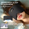 LC-dolida Sleep Mask with Bluetooth Headphones, Soft Ice Silk Sleep