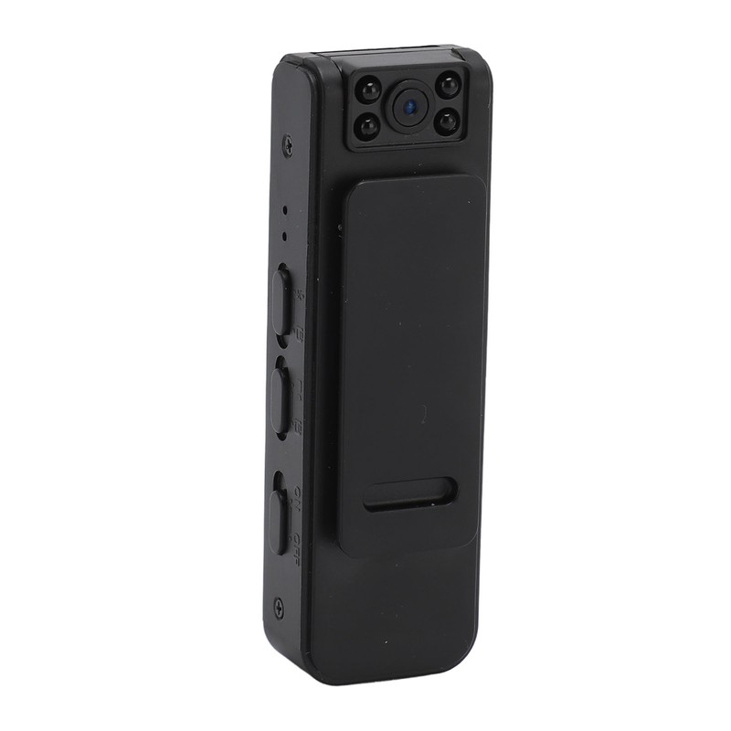 Body Mounted Camera 1080P 60FPS Back Clip Night Vision 130