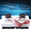 Thermoelectric Refrigeration Cooling System 2‑Core Semiconductor Cooler Air Conditioning DC12V