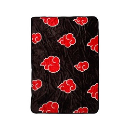 Hot Topic Naruto Shippuden Akatsuki Cloud Throw Blanket Multi None