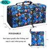 Woogwin Travel Duffel Bag Large Foldable Waterproof Overnight Bag for