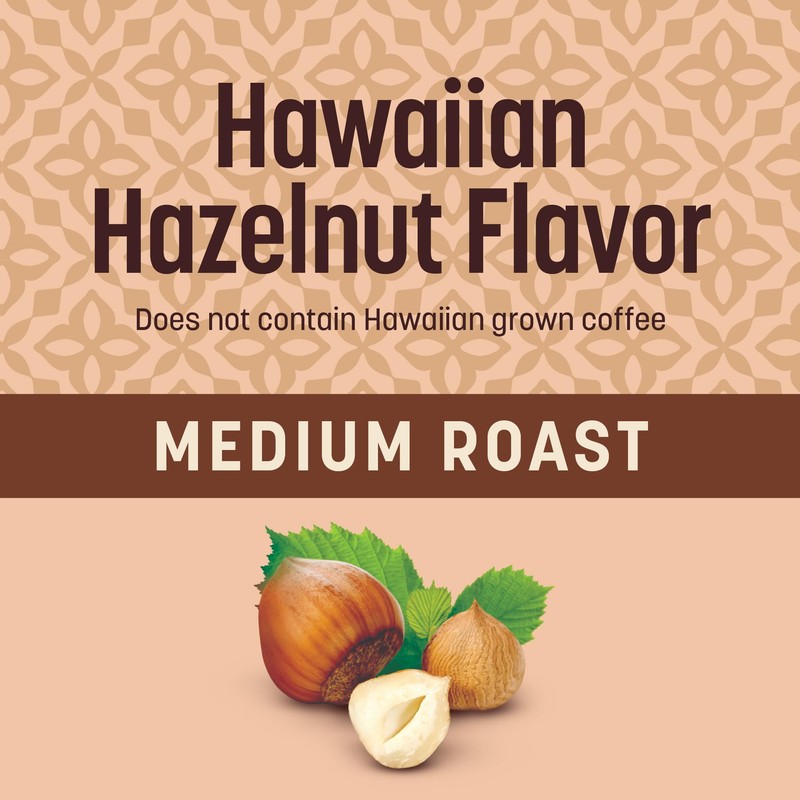 Don Francisco's Hawaiian Hazelnut Ground Coffee, Medium Roast – 100%