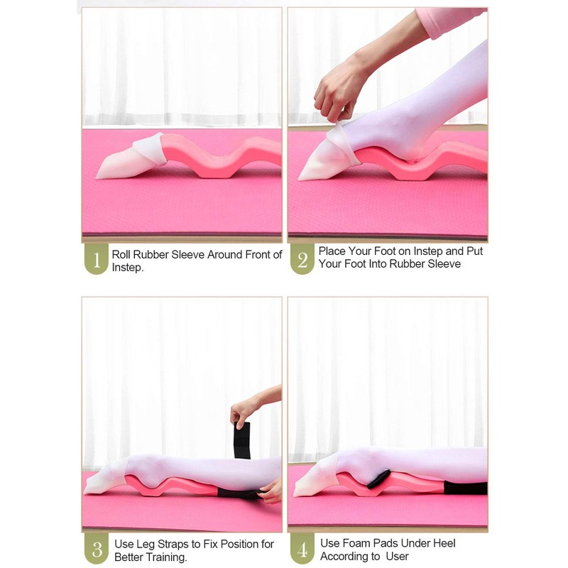 ABS Ballet Foot Stretcher Kit Arch Enhancer for Dancer, Gymnastics,