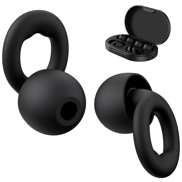 FEYCH Ear Plugs for Sleeping Noise Reduction Silicon Earplugs 6