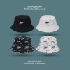 TECNOLOGÍA INFINITA Sombrero Sol Pescador Bordado Doble Cara/ Gorras Bucket