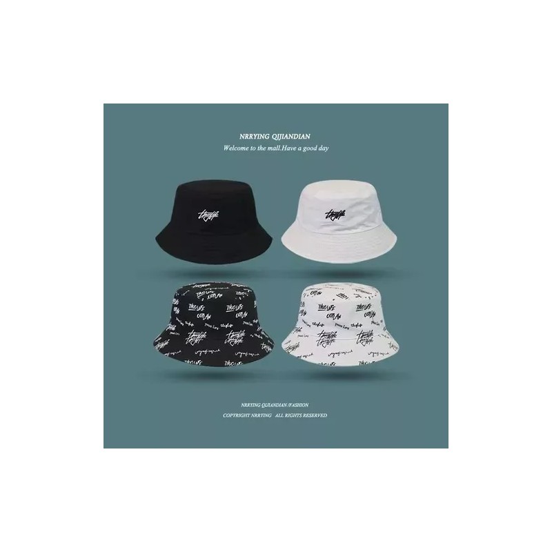 TECNOLOGÍA INFINITA Sombrero Sol Pescador Bordado Doble Cara/ Gorras Bucket