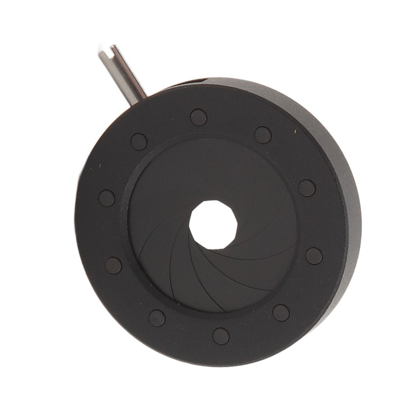 Adjustable Iris Aperture Diaphragm 1 to 16mm Aluminum Alloy Iris