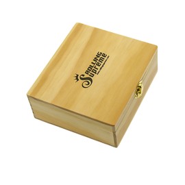 Rolling Supreme Large Wooden Box for DIY Turner - 17 x 15 x 5.9 cm - Head&Nature Papers Shop