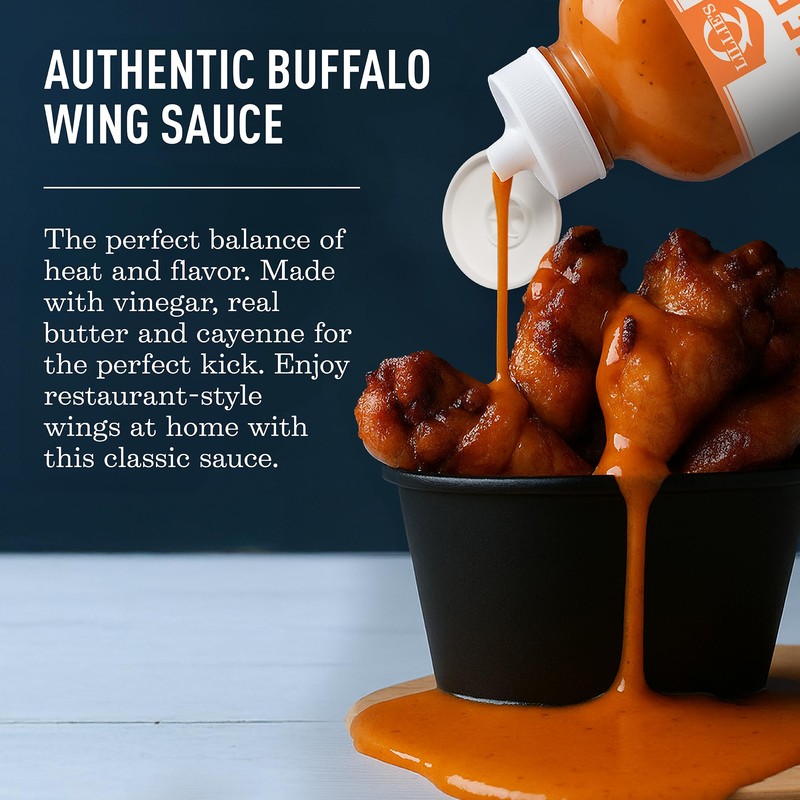 Lillie's Q - Buffalo Wing Sauce, Gluten-Free, Non-GMO, No Preservatives,