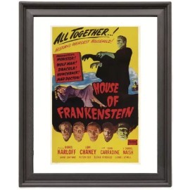 House of Frankenstein 3 - Picture Frame 8x10 inches - Poster - Print - Poster -