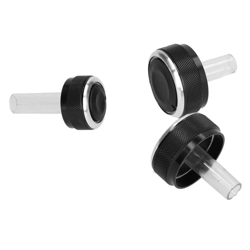 3PCS Car Air Conditioner Switch Climate Controller Knob Replacement for