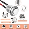 3 Pack 12V Prewired Waterproof Push Button Switch – Momentary