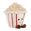 Apricot Lamb Popcorn Food Plush Toys for Children, Soft Cute