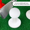 FDGGT 10pcs Rubber Spikes Golf Accessories Golf Tees Golf Practice