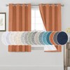 PrinceDeco 100% Blackout Linen Textured Curtains for Bedroom Room Darkening