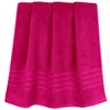Lashuma London Shower Towel 70 x 140 cm Red Rhubarb