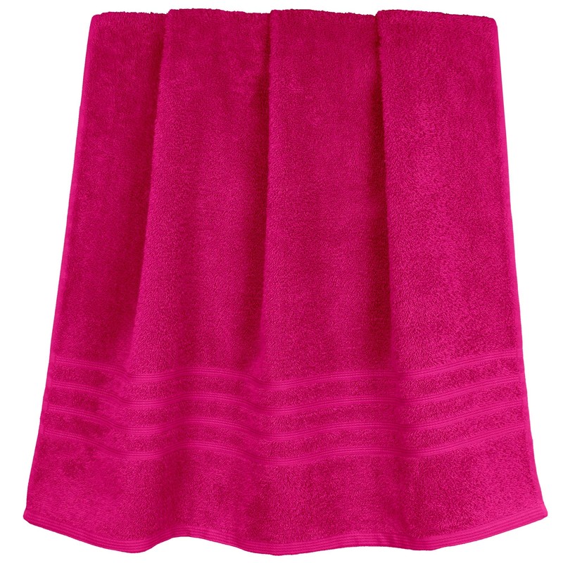 Lashuma London Shower Towel 70 x 140 cm Red Rhubarb