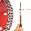 6 Inch Super Thin Diamond Tile Blade for Cutting Porcelain