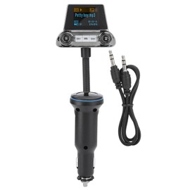 BT14 Bluetooth 5.0 FM Transmitter QC3.0 USB Charger OneKey Handsfree Call AUX Input Output