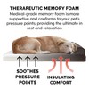 Furhaven Memory Foam Dog Bed for Medium/Small Dogs w/ Removable