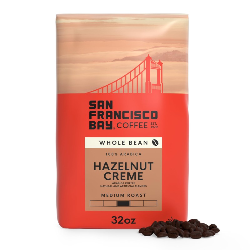 San Francisco Bay Coffee - Flavored Medium Roast Whole Bean