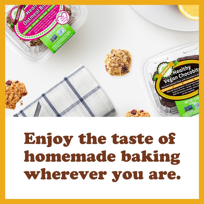 Alyssa’s Vegan Chocobites ⎸ Gluten Free Cookies, Healthy Snacks from