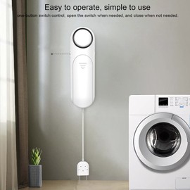 Water Leak Detector Sensor Alarm, Smart Water Leak Detector, 120dB Overflow Flood Level Leaks Alarm Flood Alarm Home Remote Smart Home Full Water Leakage Detection Alarm for Home Kitchen