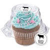 100 x 25mm Round White Dairy Free Labels Permanent allergen