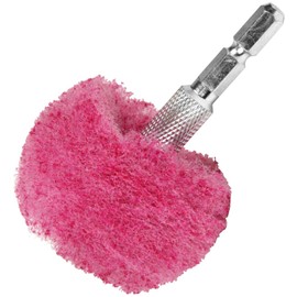 SK11 Cleaning Afro-kun Junior Hexagonal Shaft for Electric Drill/Impact Driver, Soft, Abrasive-free, Antibacterial