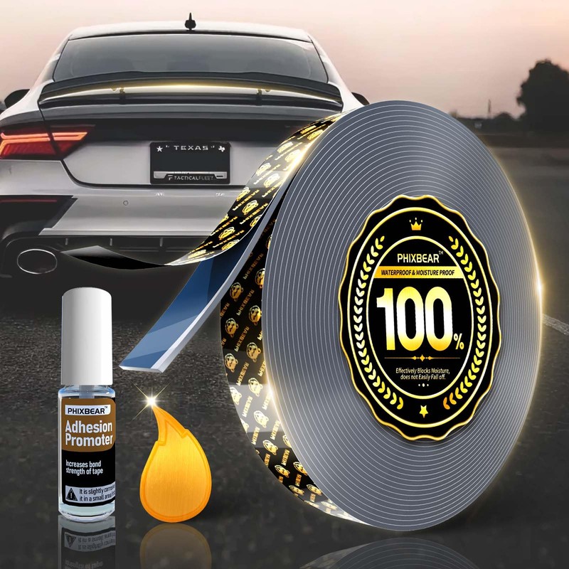 Heavy Duty Double Sided Tape for Automotive, No Residue,High Temperature