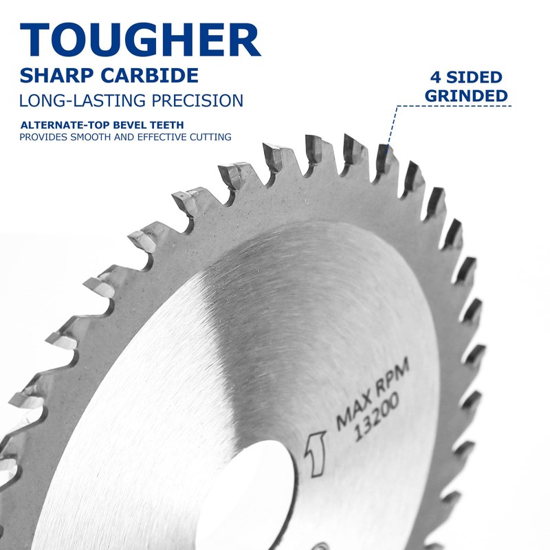 DMJJSD® Circular Saw Blade,2 pcs 115mm Carbide Saw Blade 4.5"