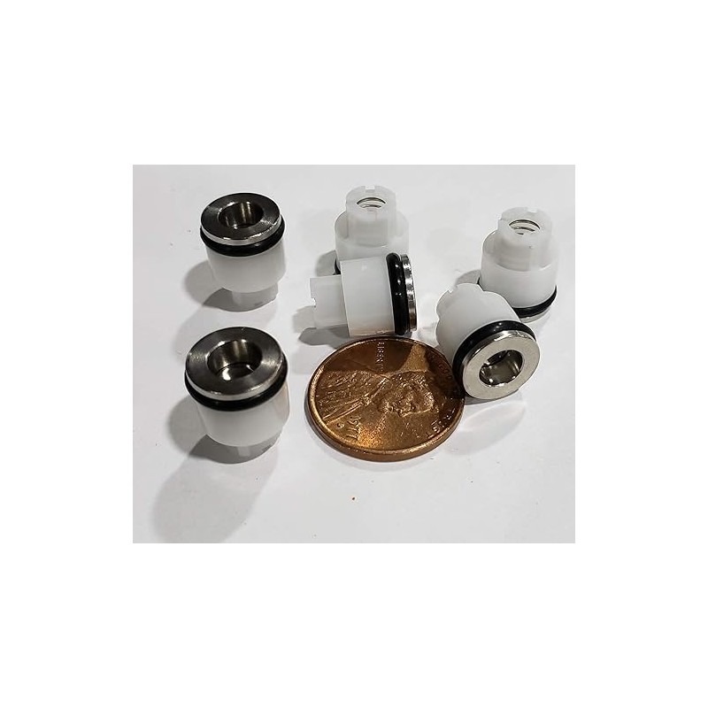 AR Annovi Reverberi Replacement Valve Kit 6 Pack, AR42499, Black