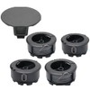 Pack of 4 grass trimmer thread spool, 1 trimmer cover,