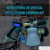 MTM Hydro 28 Special PF22.2 Wide Mouth Foam Cannon Kit,