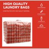 Large Laundry bags Storage Bag Waterproof with Zips, Travel Laundry