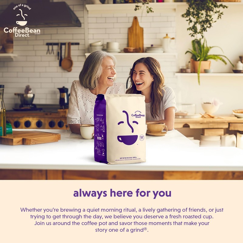 Coffee Bean Direct Six Bean Espresso, Whole Bean Coffee, Perfect