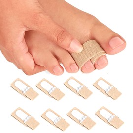 Hammer Toe Correction Tape, 8 Pack Toe Wrap Sprint and Re-adjust Hammer's Toe, Stacked Toe and Curved Toe