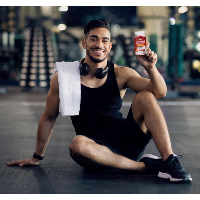 Creatine Gummies 5000mg (5G) for Men & Women - 90